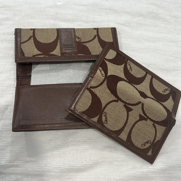 Coach brown wallet - Picture 8 of 10